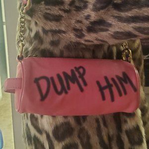 100% authentic Juicy Couture pink DUMP HIM bag